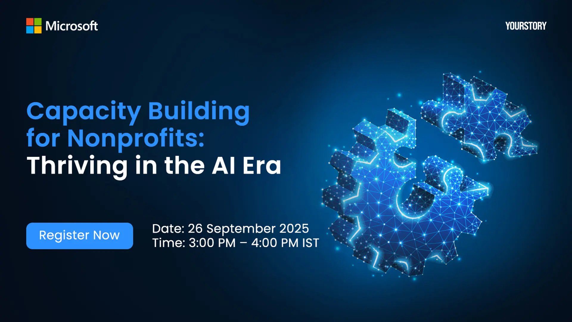 Microsoft and YourStory Announce Exclusive Webinar: Empowering Nonprofits for the AI Era