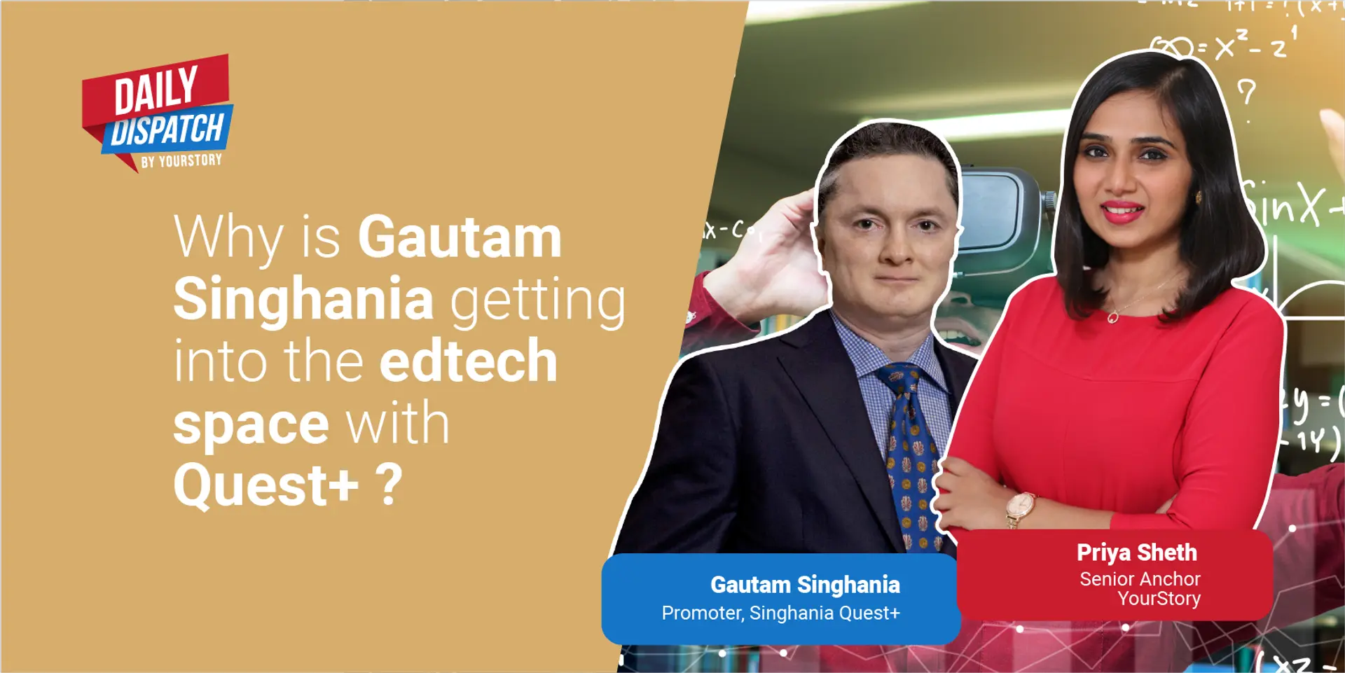 Gautam Singhania’s edtech startup Singhania Quest+ eyes Rs 15 Cr revenue in FY22