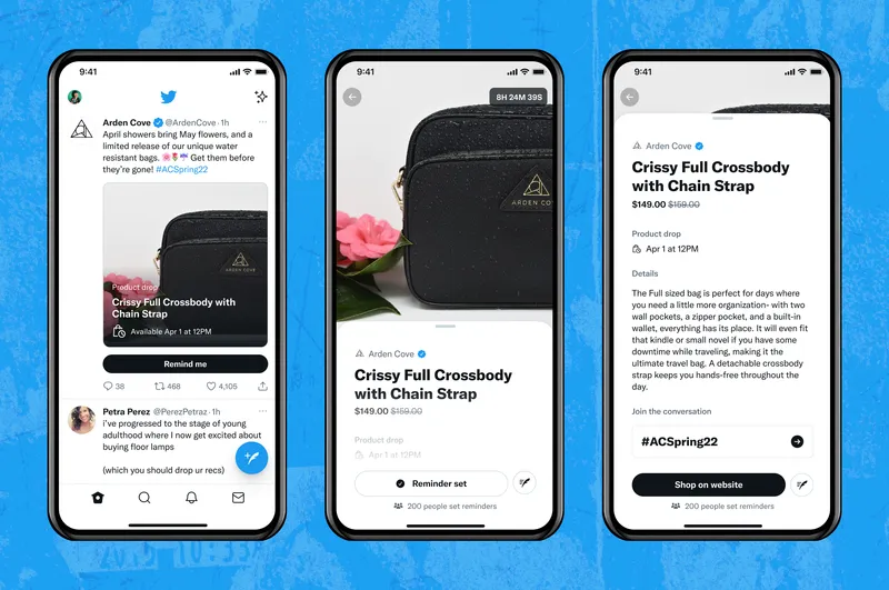 Twitter Product Drops