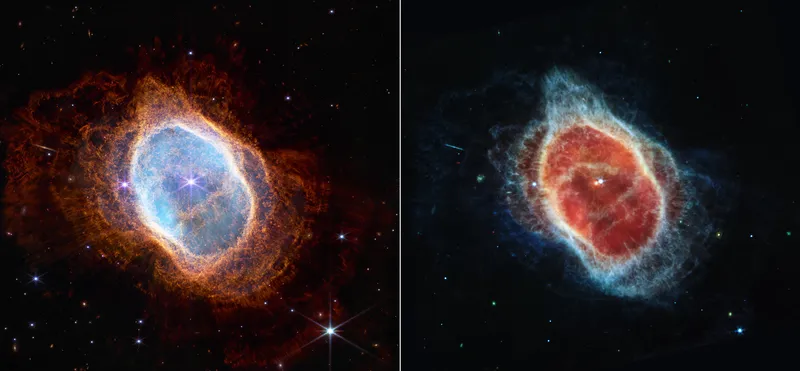 Southern Ring Nebula James Webb Telescope