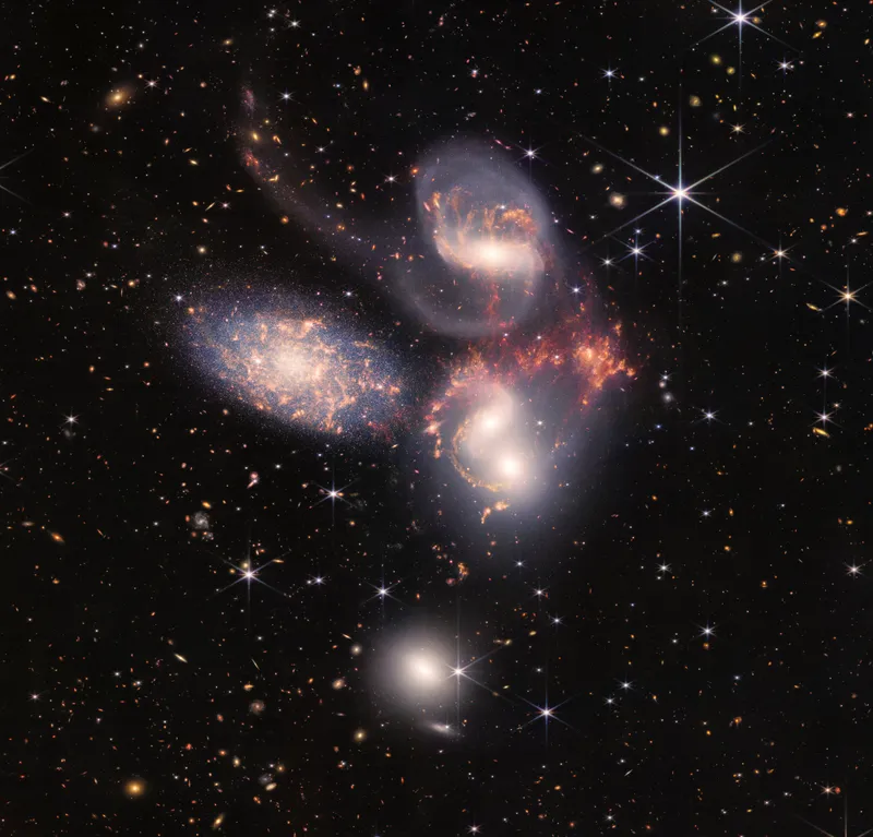 Stephan's Quintet James Webb Telescope