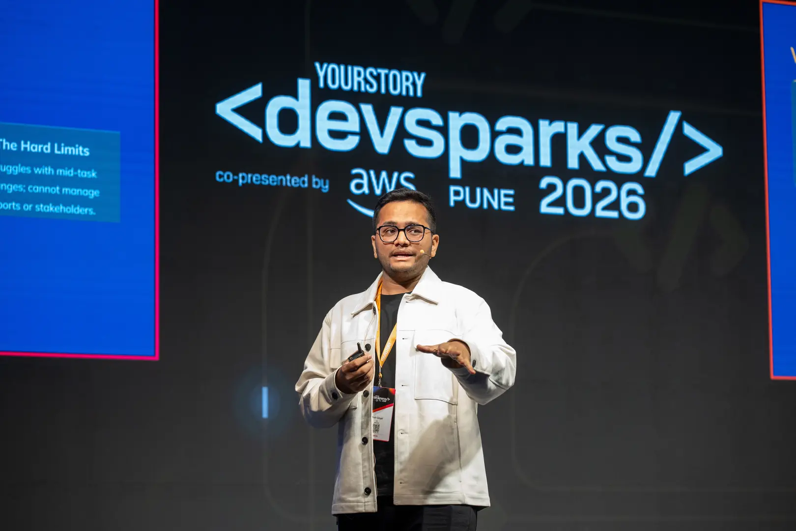 Writing code is getting commoditised, not engineering: Arsh Goyal at DevSparks Pune