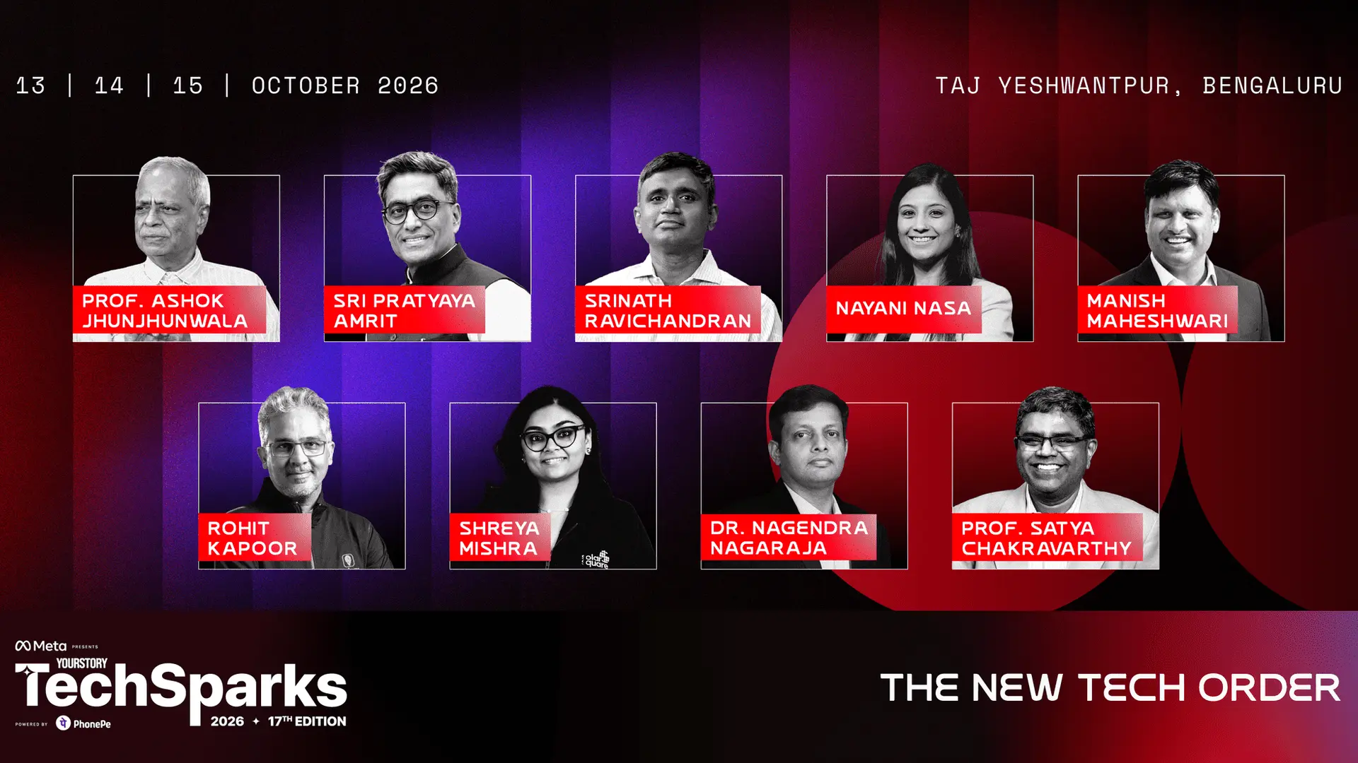 TechSparks 2026: Meet the speakers shaping conversations around The New Tech Order