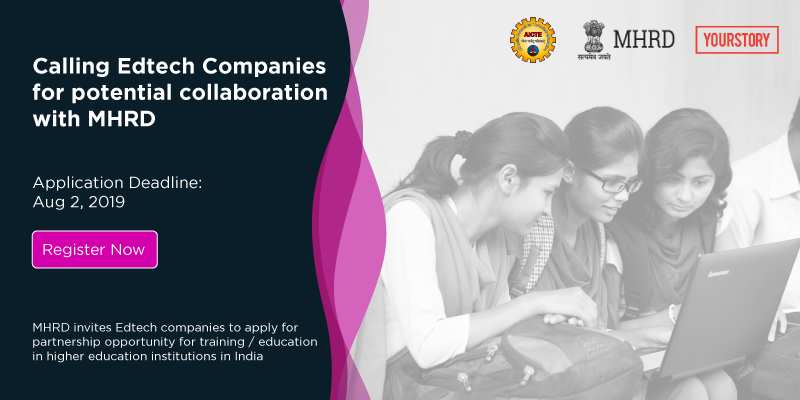 Ministry of Human Resource Department keen on exploring partnership opportunities with edtech companies to train India’s education institutions 
