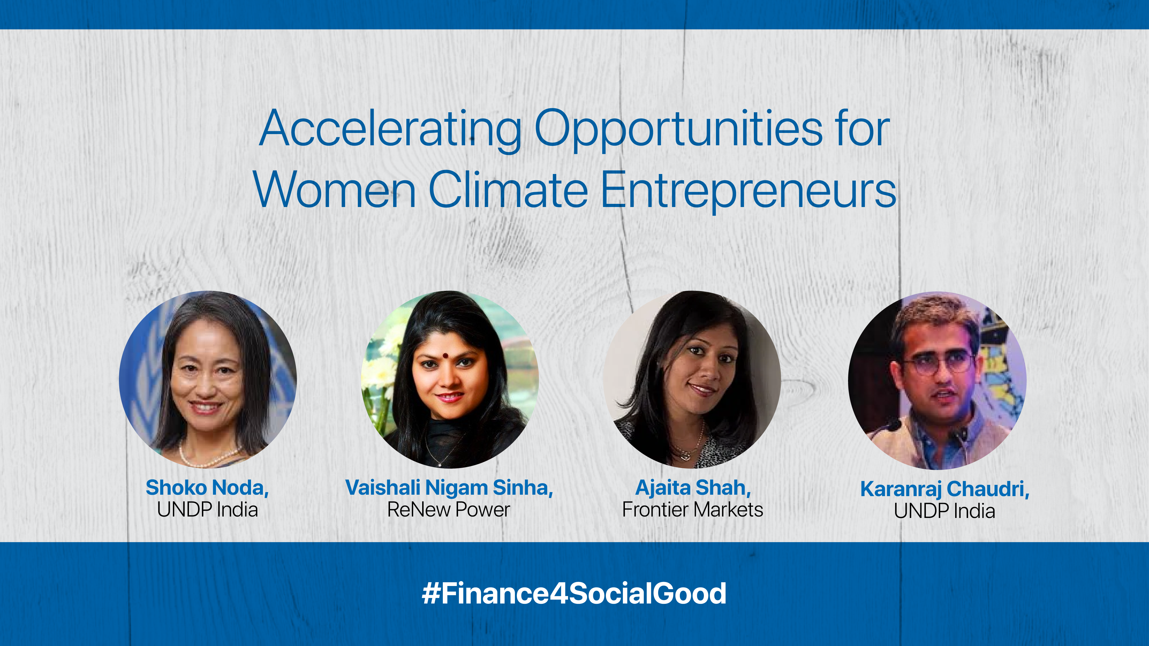 Key takeaways from UNDP India’s session on Accelerating Opportunities for Women Climate Entrepreneurs
