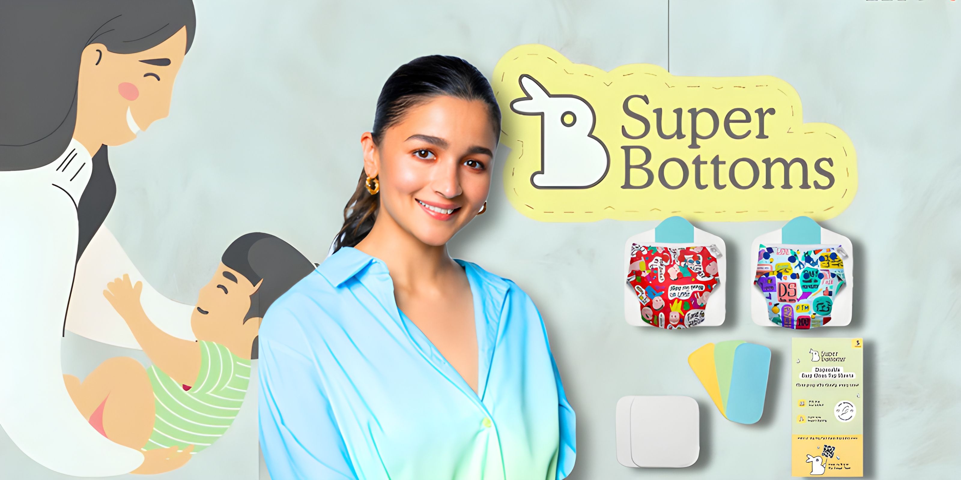 Alia Bhatt: New Investor and Ambassador for Eco-Friendly Baby Products SuperBottoms
