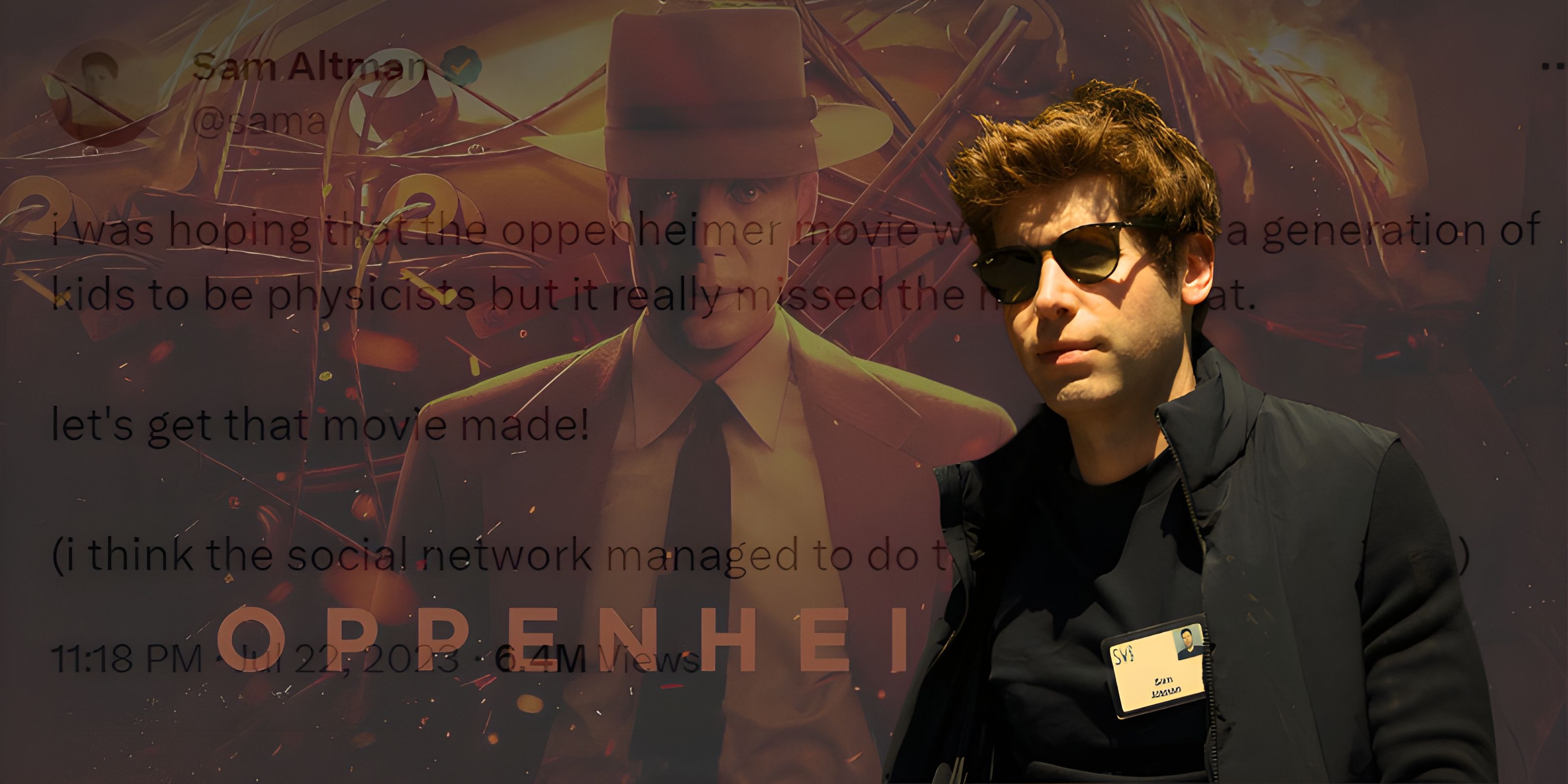 How Did 'Oppenheimer' Fail to Inspire?:  OpenAI's CEO Sam Altman tweeted 