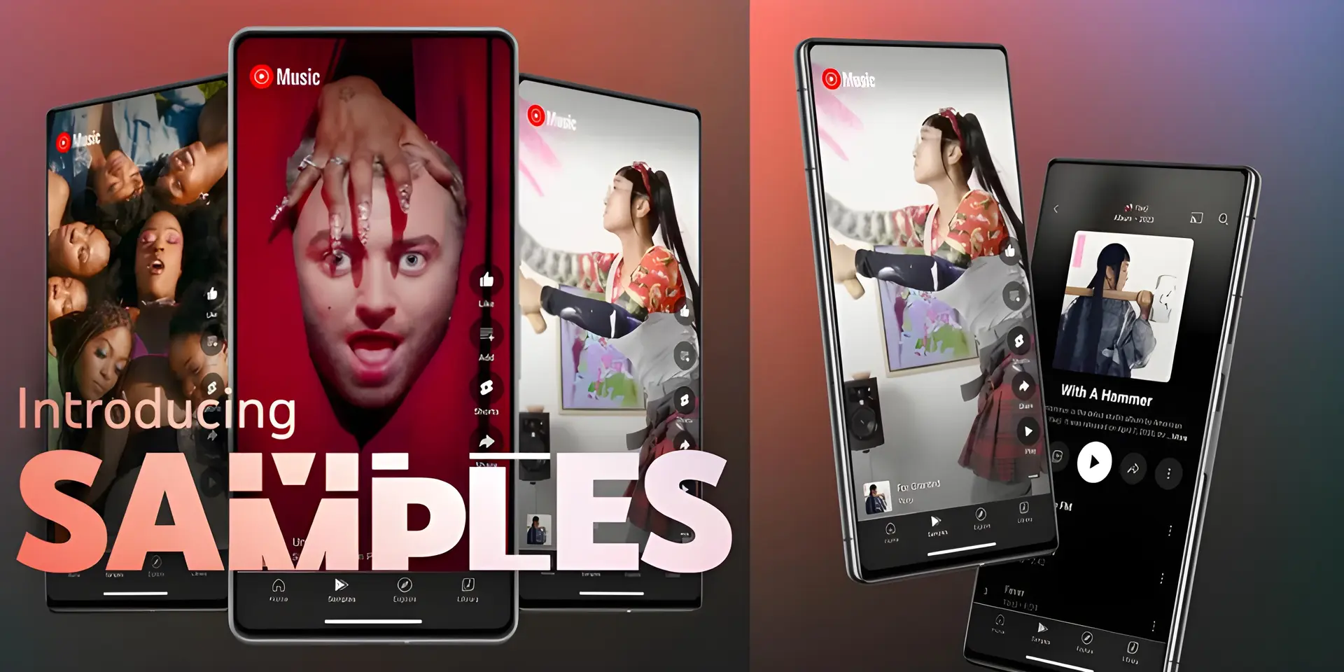 YouTube Music's 'Sample' Tab Goes Global for Users