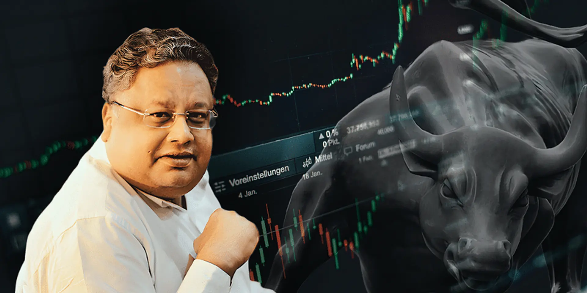 Rakesh Jhunjhunwala: A Journey from Rs. 5000 to a $5.8B Portfolio