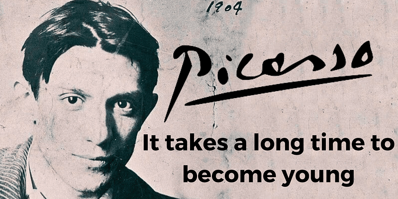 Why Picasso Believed Growing Old Makes You Younger