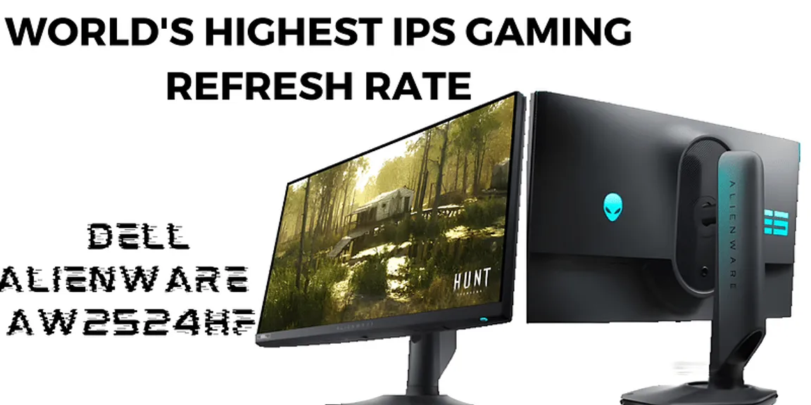 Introducing the 500Hz IPS Alienware AW2524HF gaming monitor