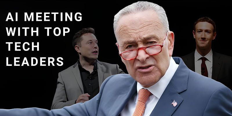 Schumer Organizes AI Meeting with Top Tech Leaders like Zuckerberg and Musk