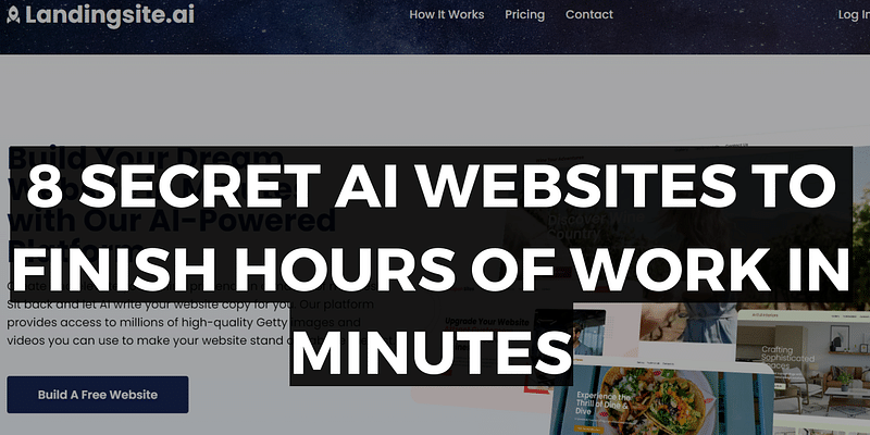 Turbocharge Productivity: 8 Secret Websites to Finish Hours of Work in Minutes
