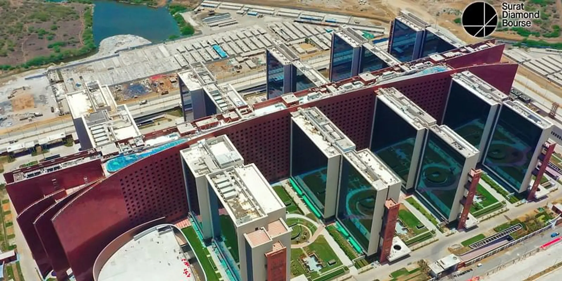 Surat Diamond Bourse: The World's Largest Office Building Outshines the Pentagon