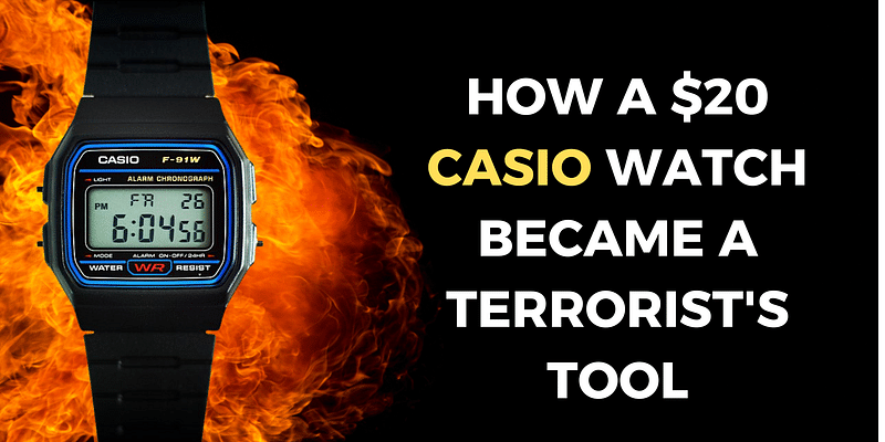 How The Casio F91W Became The Worlds Most Dangerous Watch