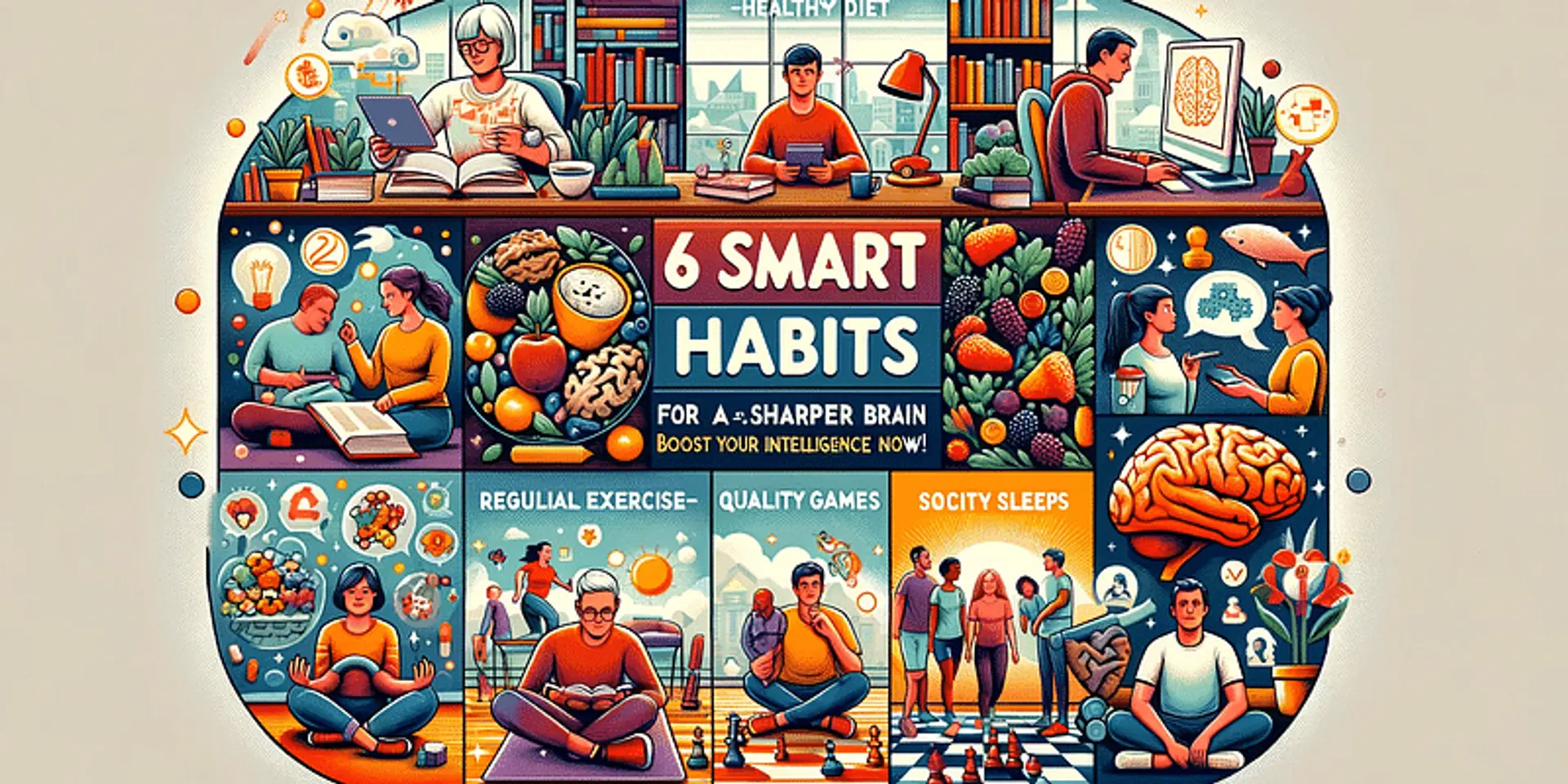 6 Smart Habits for a Sharper Brain - Boost Your Intelligence Now!