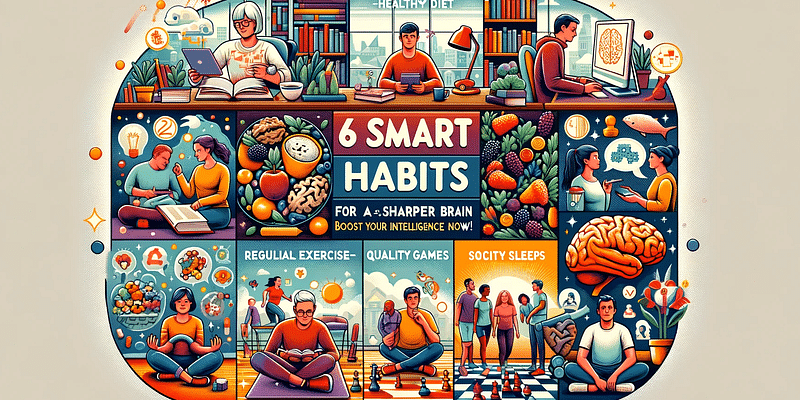 6 Smart Habits for a Sharper Brain - Boost Your Intelligence Now!
