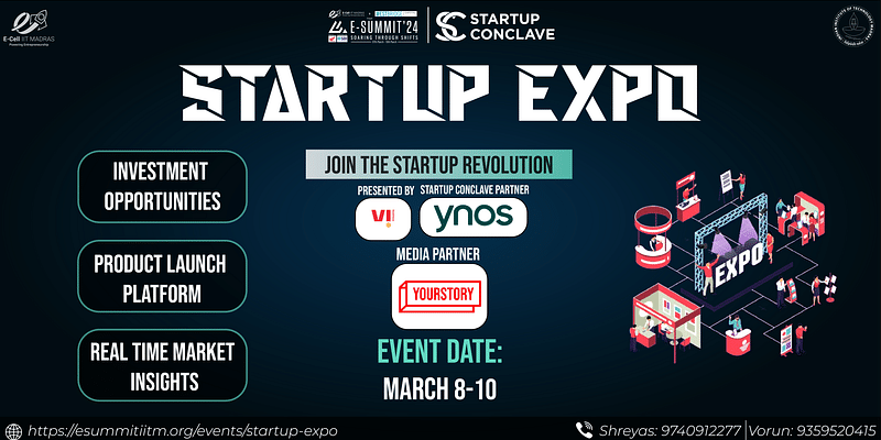 Startup Expo 2024: 100 Startups, 1000 Customers, 100 Investors at IIT Madras