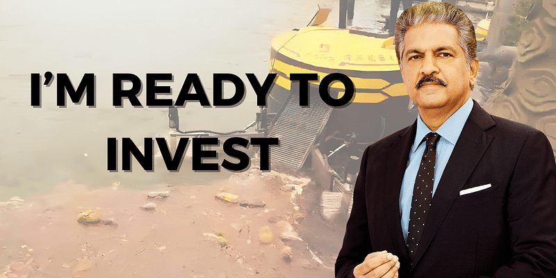 Anand Mahindra Bets Big on Water Cleaning Robots, Declares 'I'm Ready to Invest'
