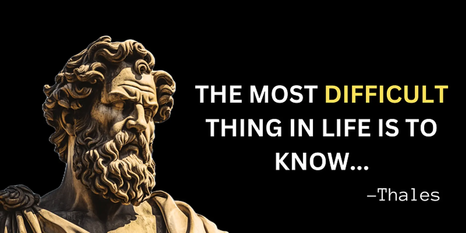 The Challenge of Knowing Yourself: Insights from Thales