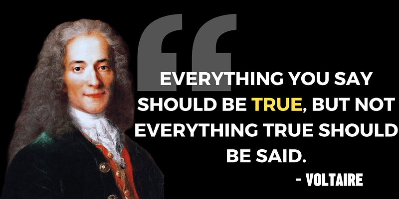 Balancing Truth and Tact: Voltaire's Guide for the Digital Age