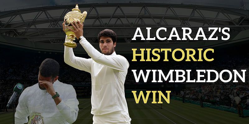 20-year-old Alcaraz Makes History with Wimbledon Win Against Djokovic
