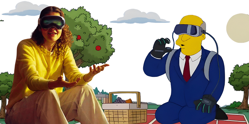 Did The Simpsons See Apple Vision Pro Coming? Unbelievable Predictions!