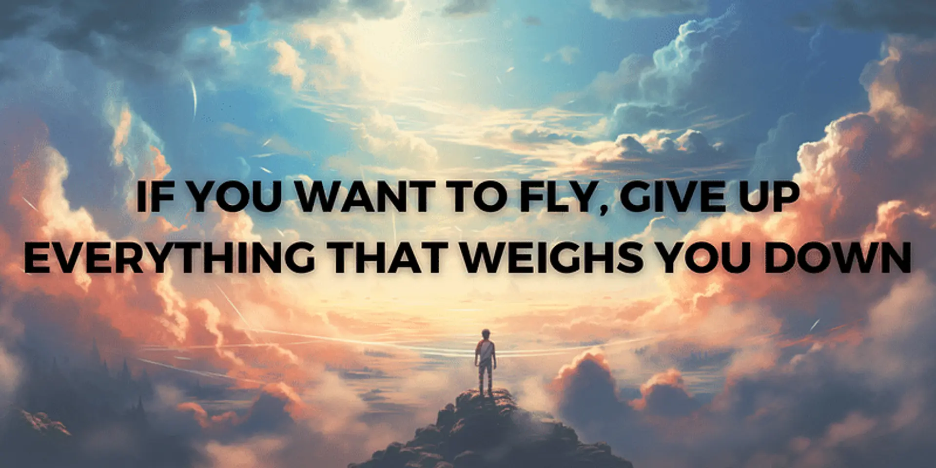 Rise Above: The Art of Unburdening for Personal Growth