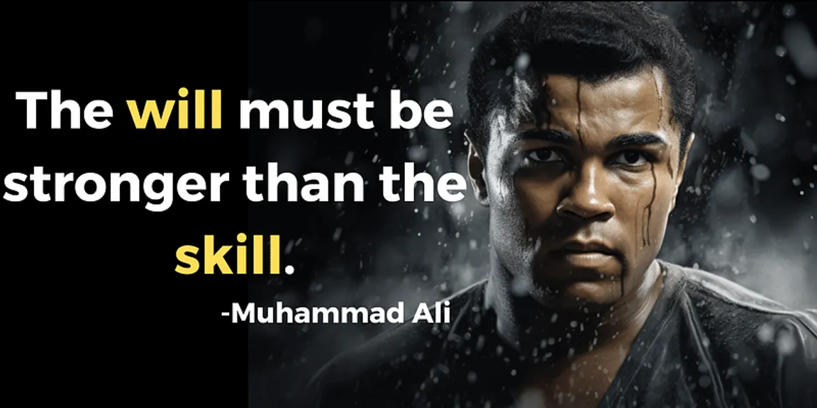 The Power of Will over Skill: A Timeless Lesson from Muhammad Ali