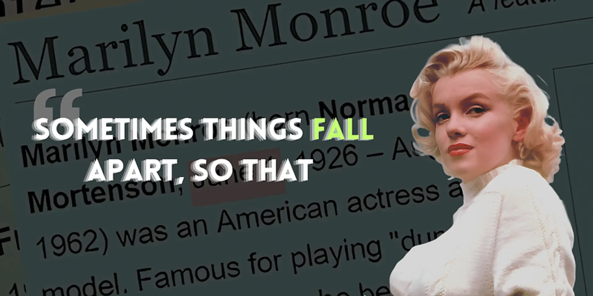 Turn Setbacks into Comebacks: Monroe's Powerful Life Mantra