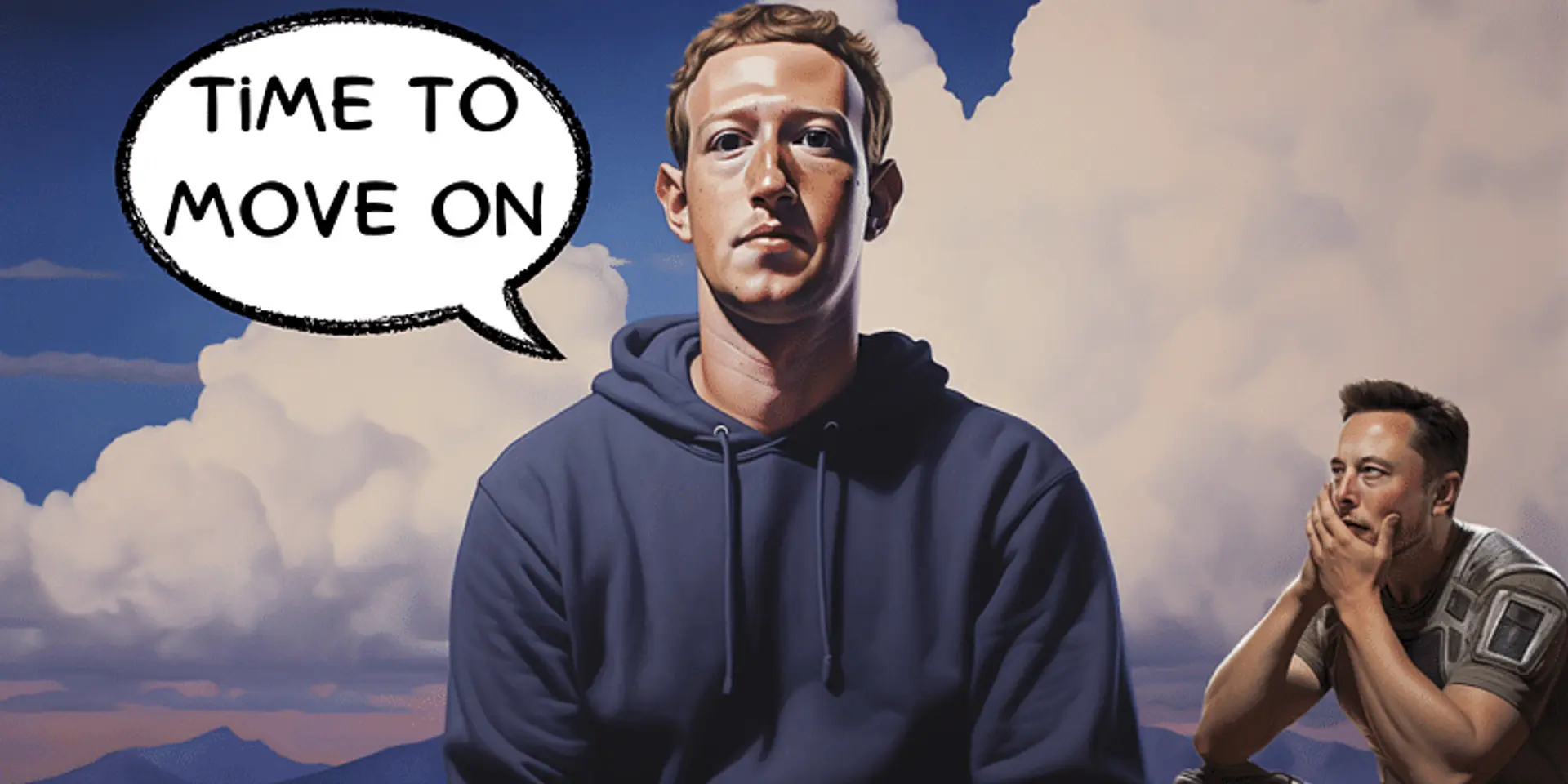 Musk not serious about cage fight; time to move on, Zuckerberg says