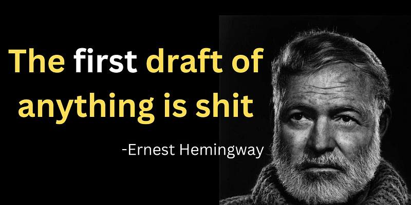 Dare to Begin: Hemingway's Wisdom on First Attempts