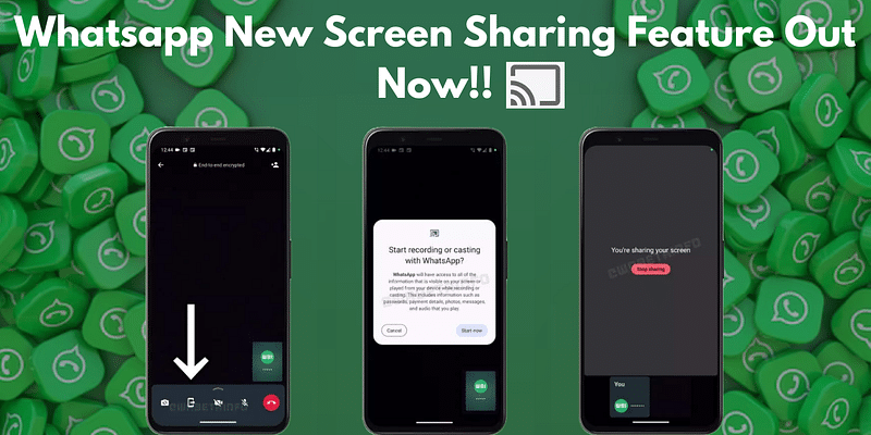 WhatsApp Rolls Out Screen Sharing on Video Calls: New Feature Alert!