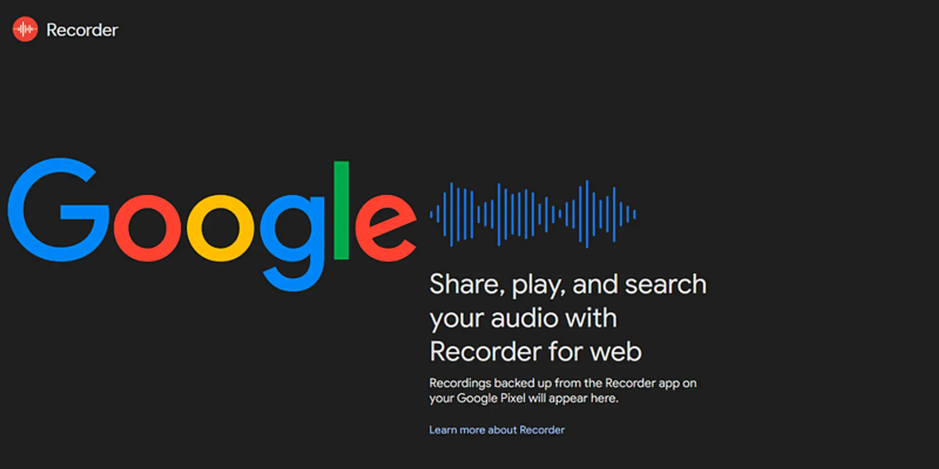 Google's AI Leap: Summarize Audio with Pixel's Recorder App