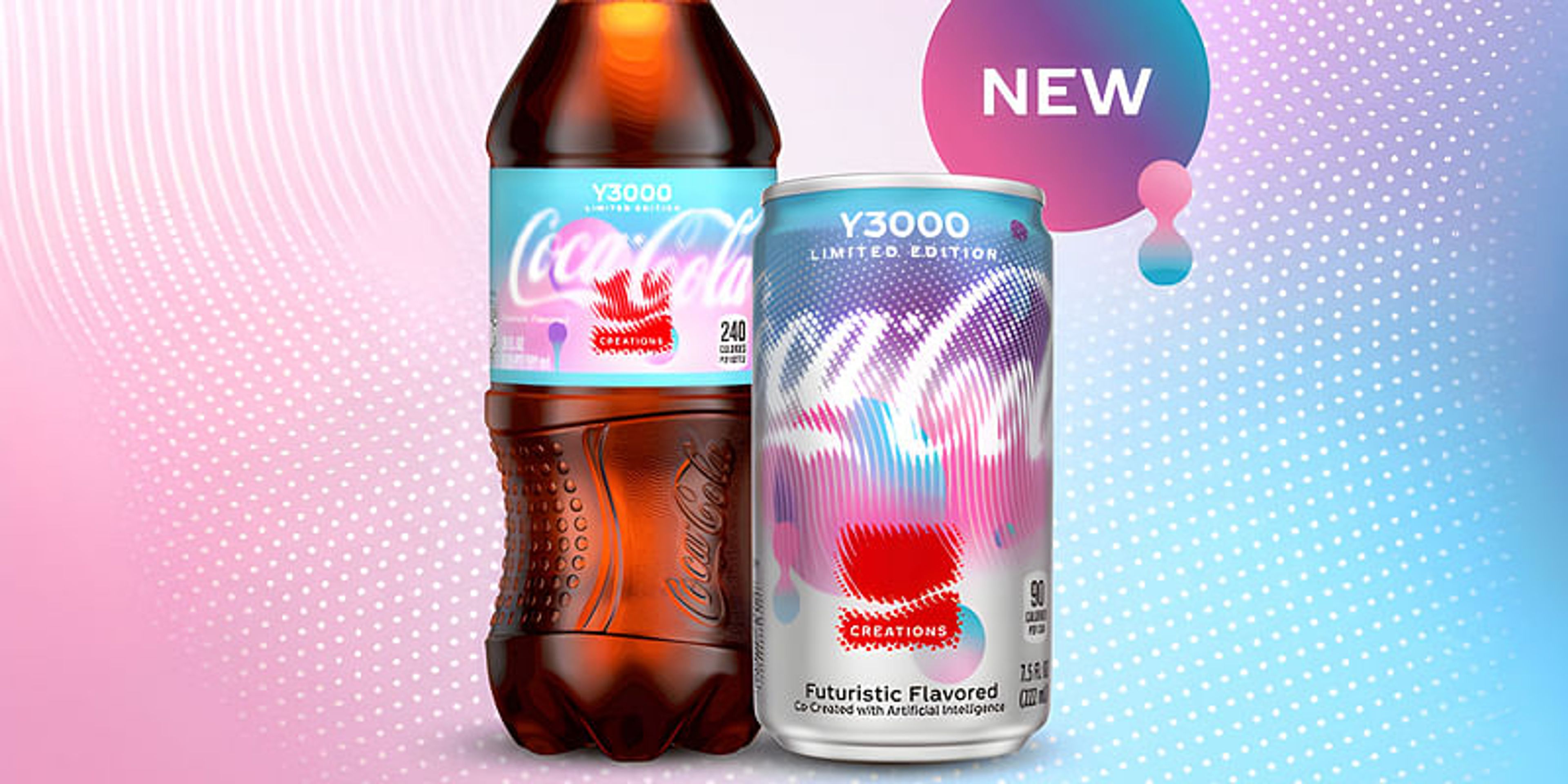 Coke launched Coca-Cola Y3000, a drink co-created with AI