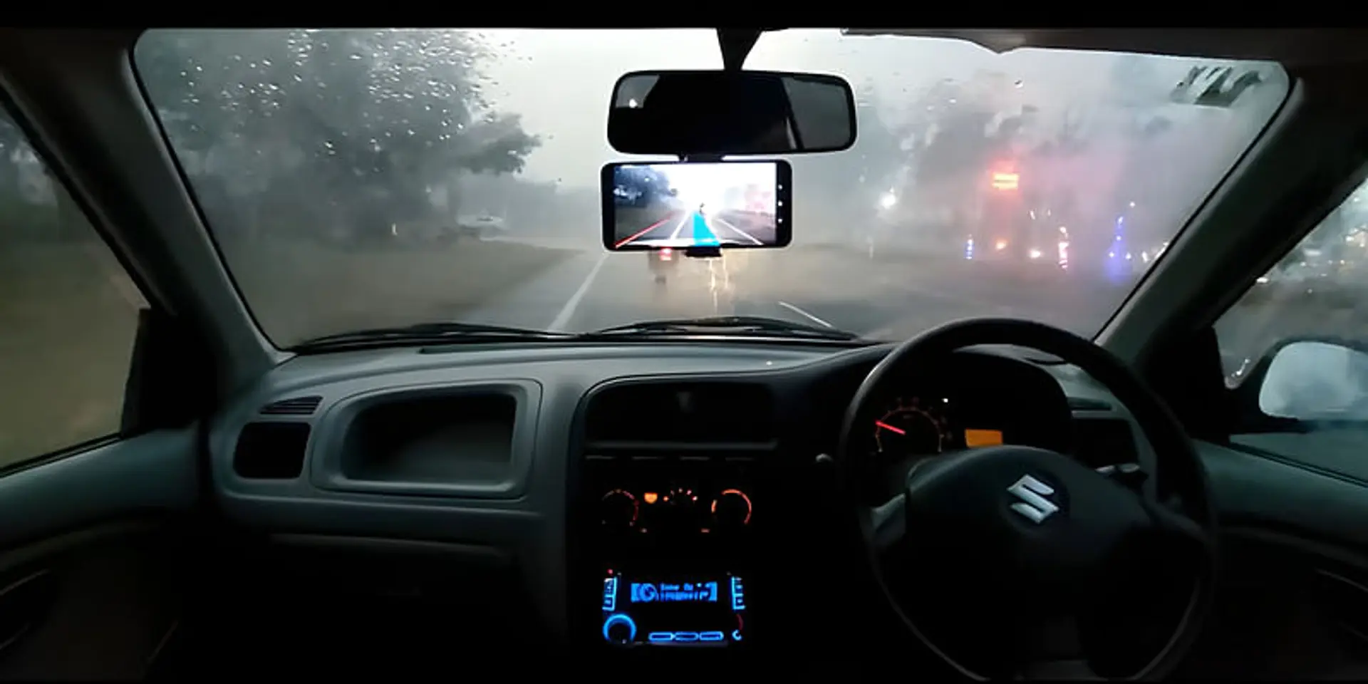 Desi Jugaad: Man Turns Alto 800 into Self-Driving Car Using a Used Redmi Phone