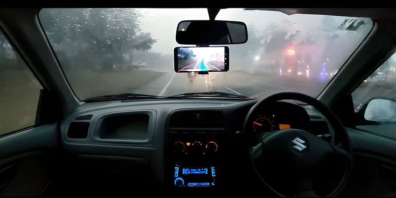 Desi Jugaad: Man Turns Alto 800 into Self-Driving Car Using a Used Redmi Phone 