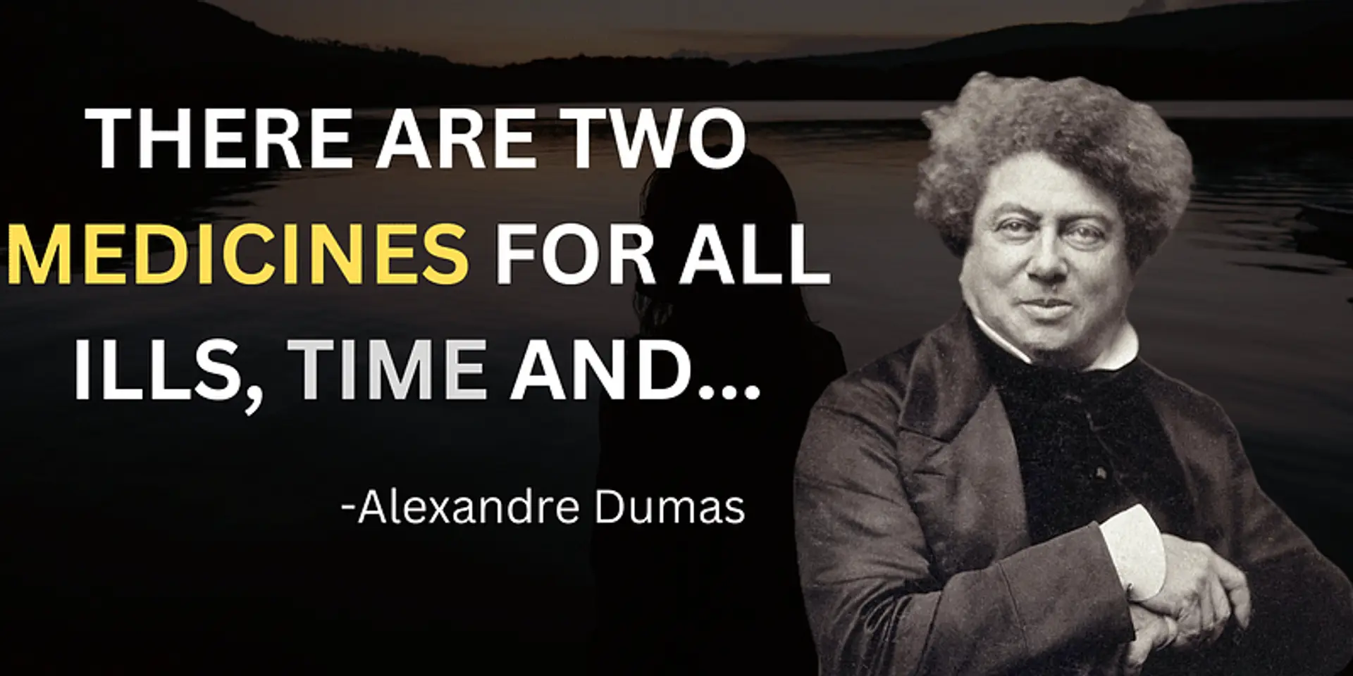 Time & Silence: Dumas' Secret to Healing Life's Ills