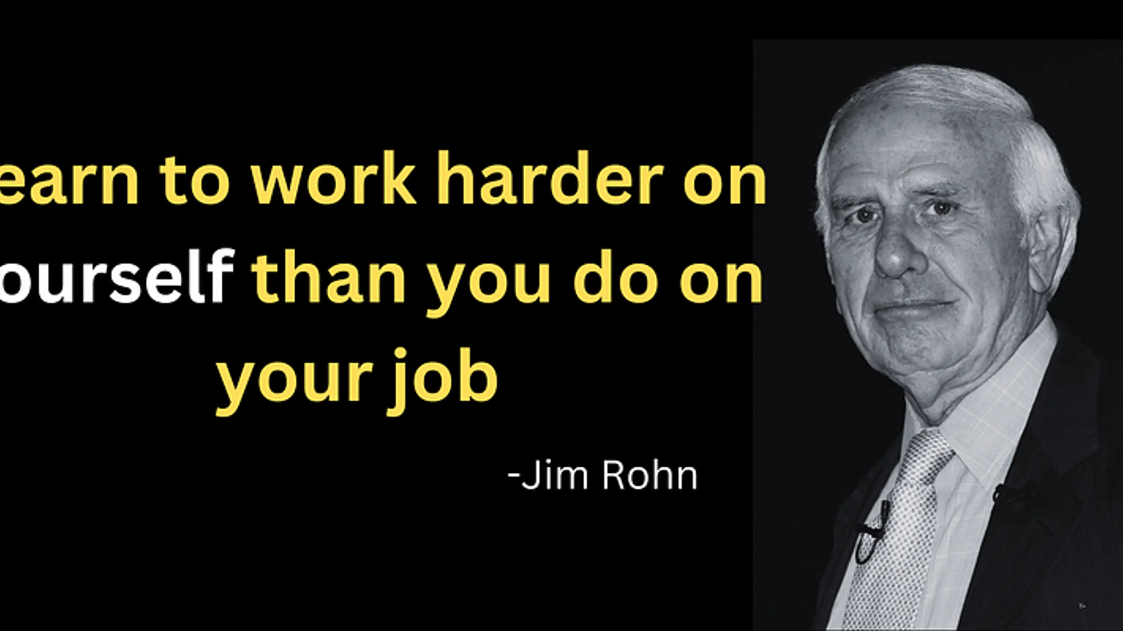 Master Yourself, Master Fortune: A Jim Rohn Guide! | YourStory