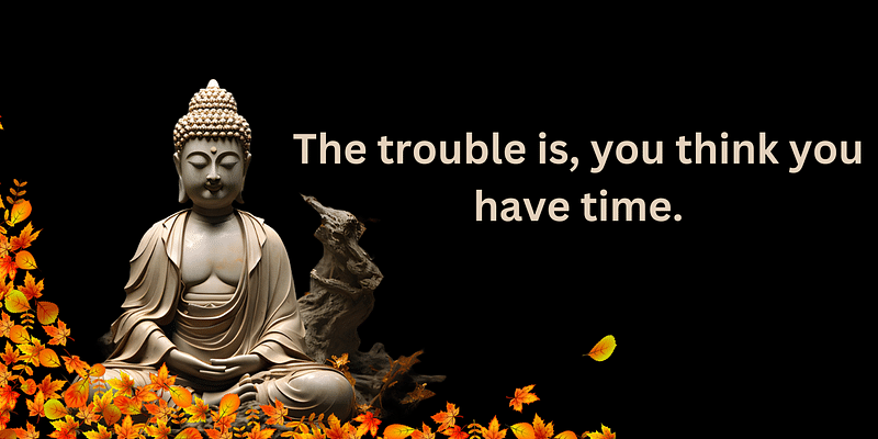 Seize the Present: Embracing Buddha's Timeless Wisdom