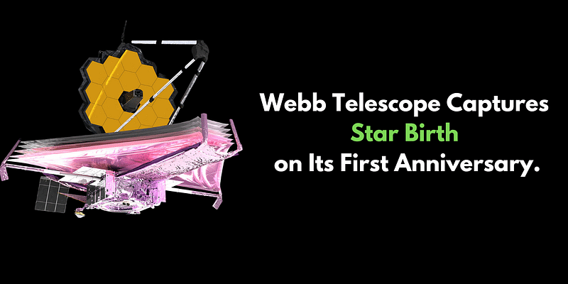 JWST's Birthday Gift to Humanity: Capturing the Birth of Sun-like Stars