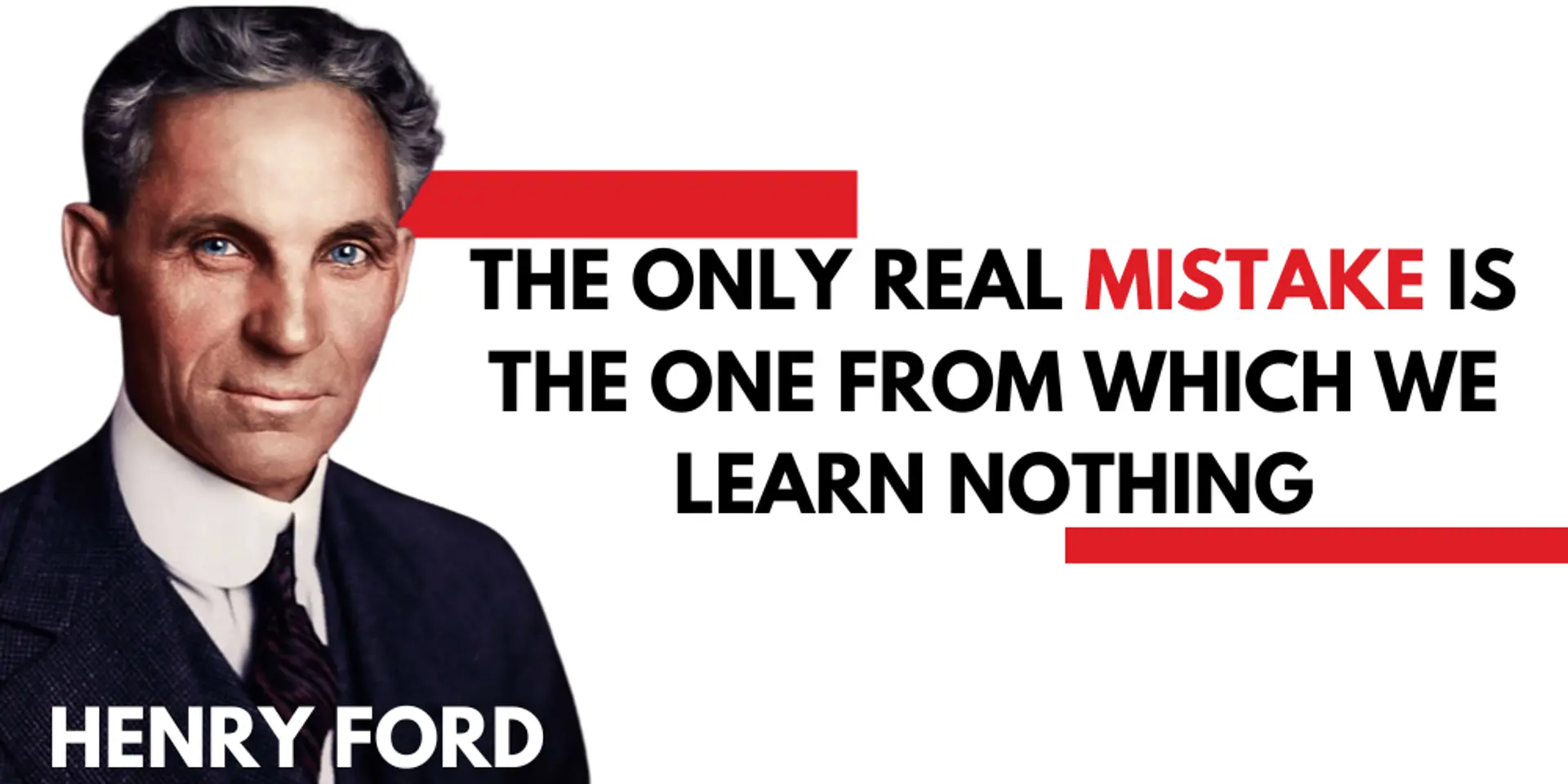 Turn Failures into Lessons: Henry Ford's Guide to Success