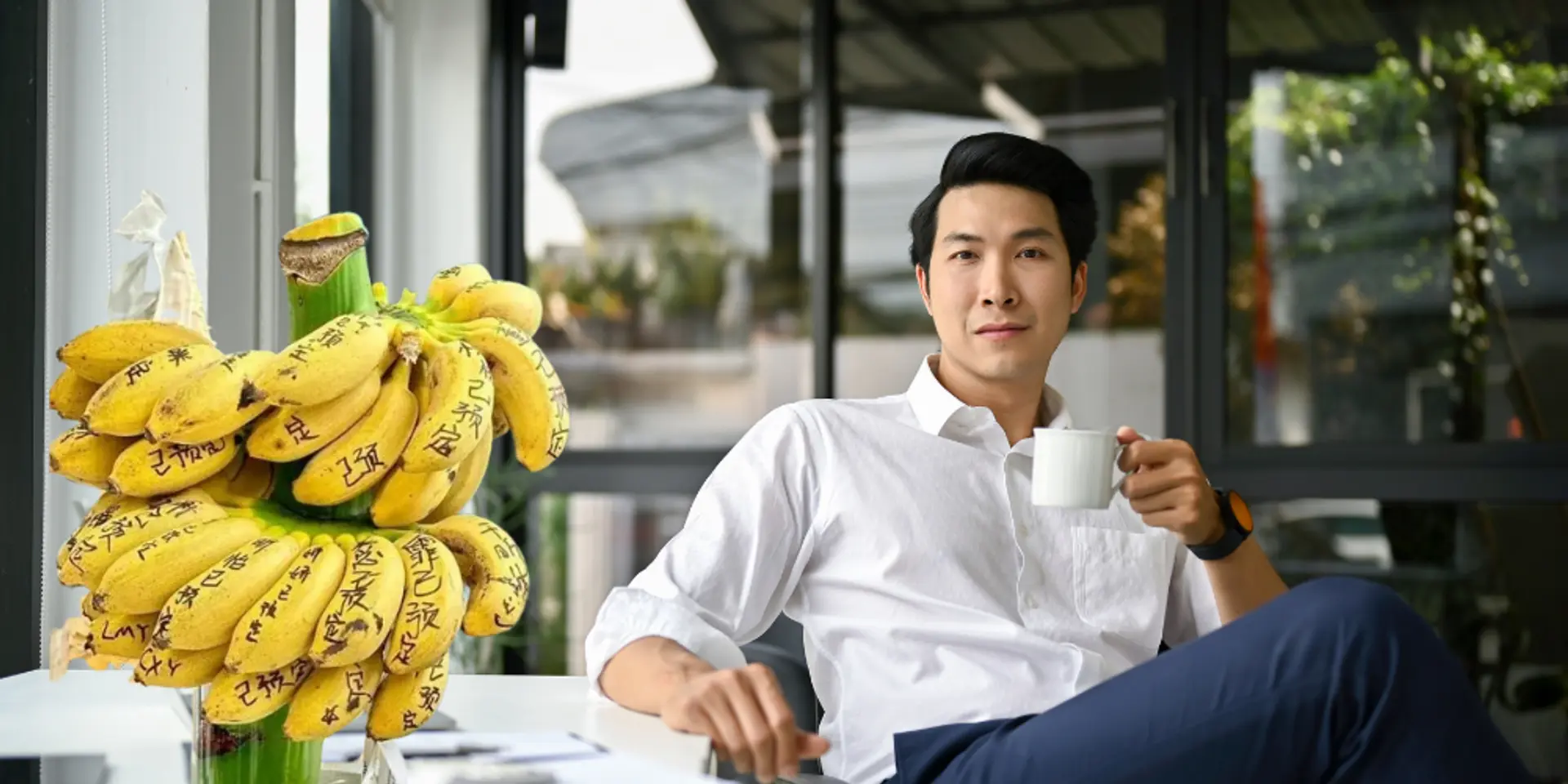 Why Employees Are Growing Ripe Bananas on Desks to Reduce Stress