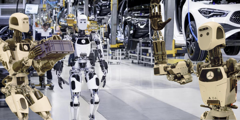 Mercedes-Benz's New Co-Worker: Apollo, the Humanoid Robot!