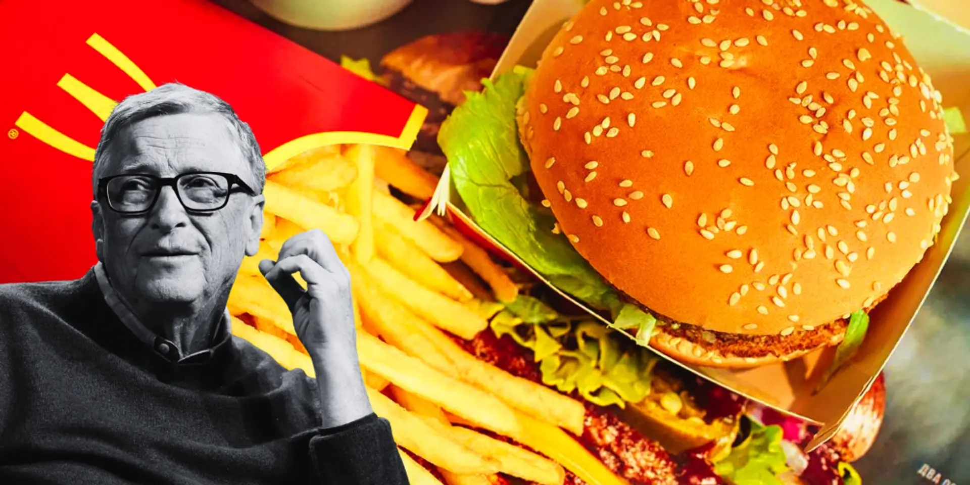 Bill Gates Eats Free Worldwide with His McDonald's Gold Card
