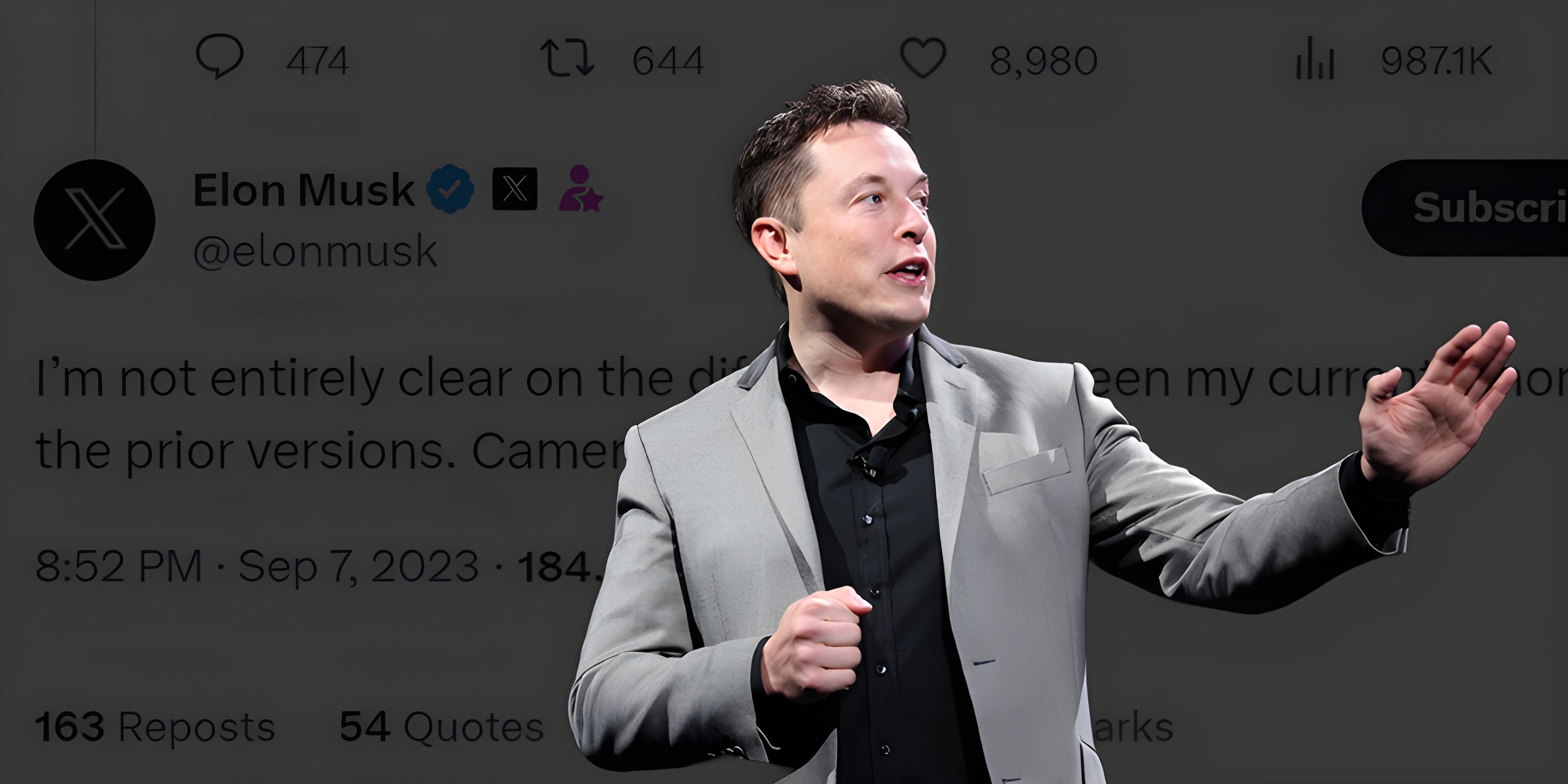 Musk Trolls Apple: 'Not Clear on Differences Between My Current iPhone and Prior Versions