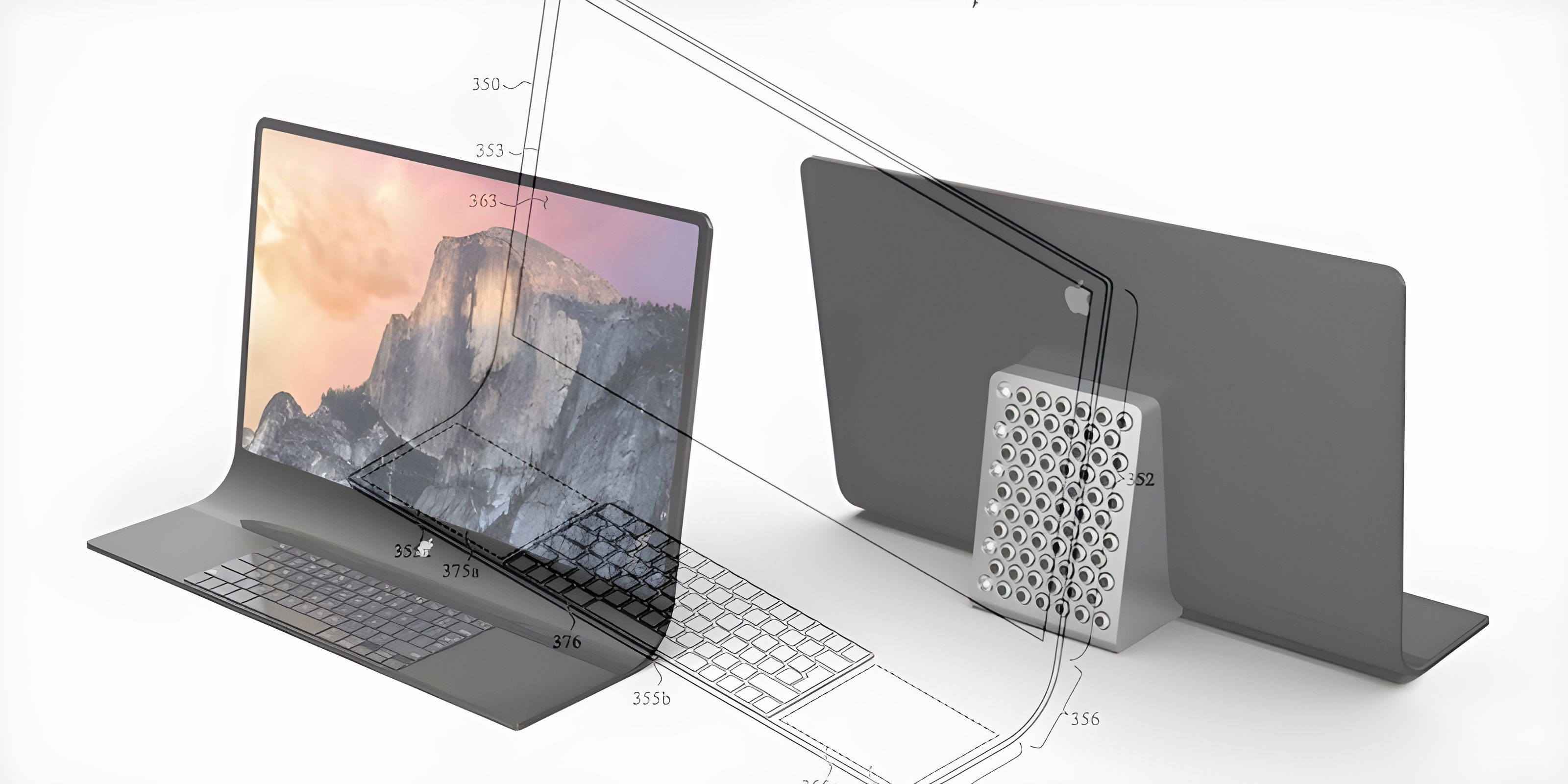 Apple's Fresh Blueprint: Unveiling the 'Foldable Glass Panel iMac Concept