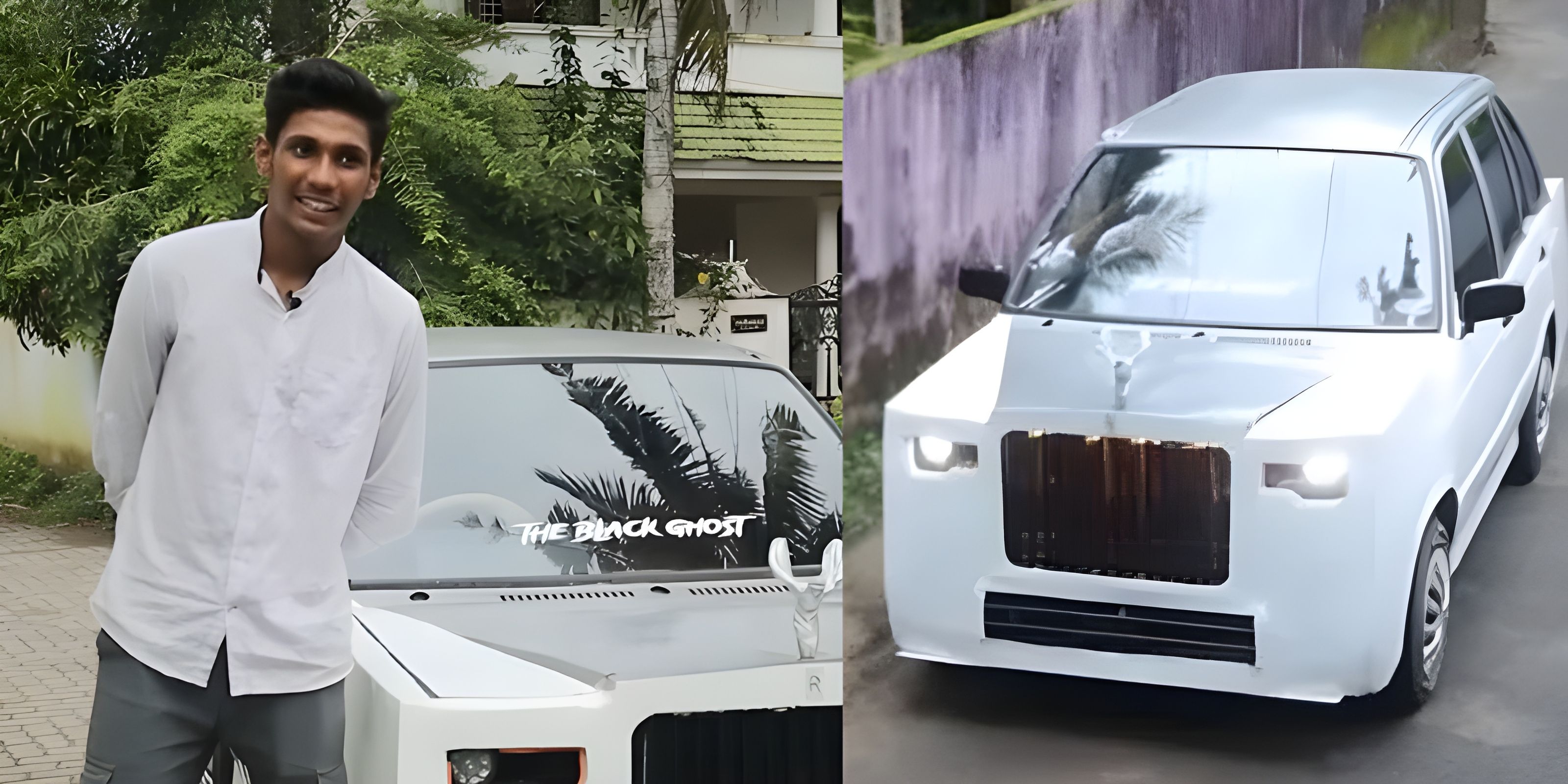 Teen Transforms Maruti Into Mini Rolls Royce for rs45,000