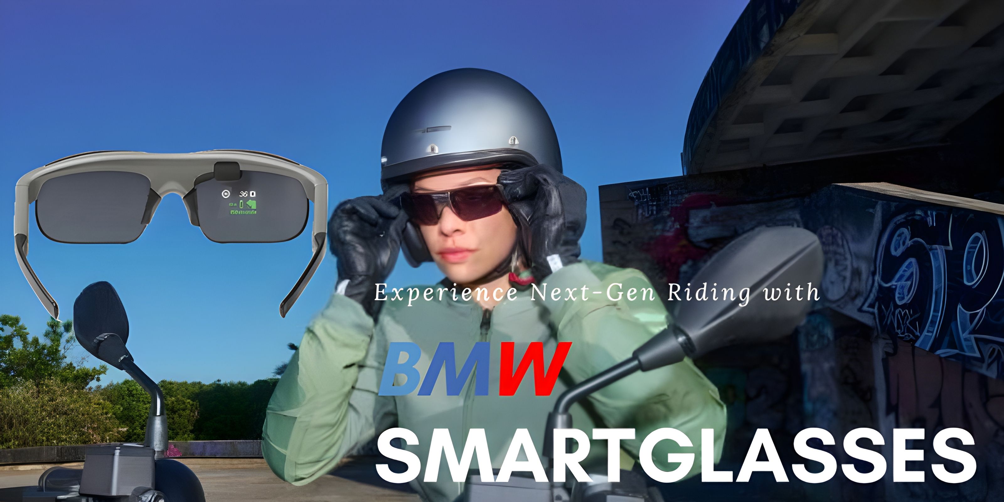 Experience Next-Gen Riding with BMW Smartglasses