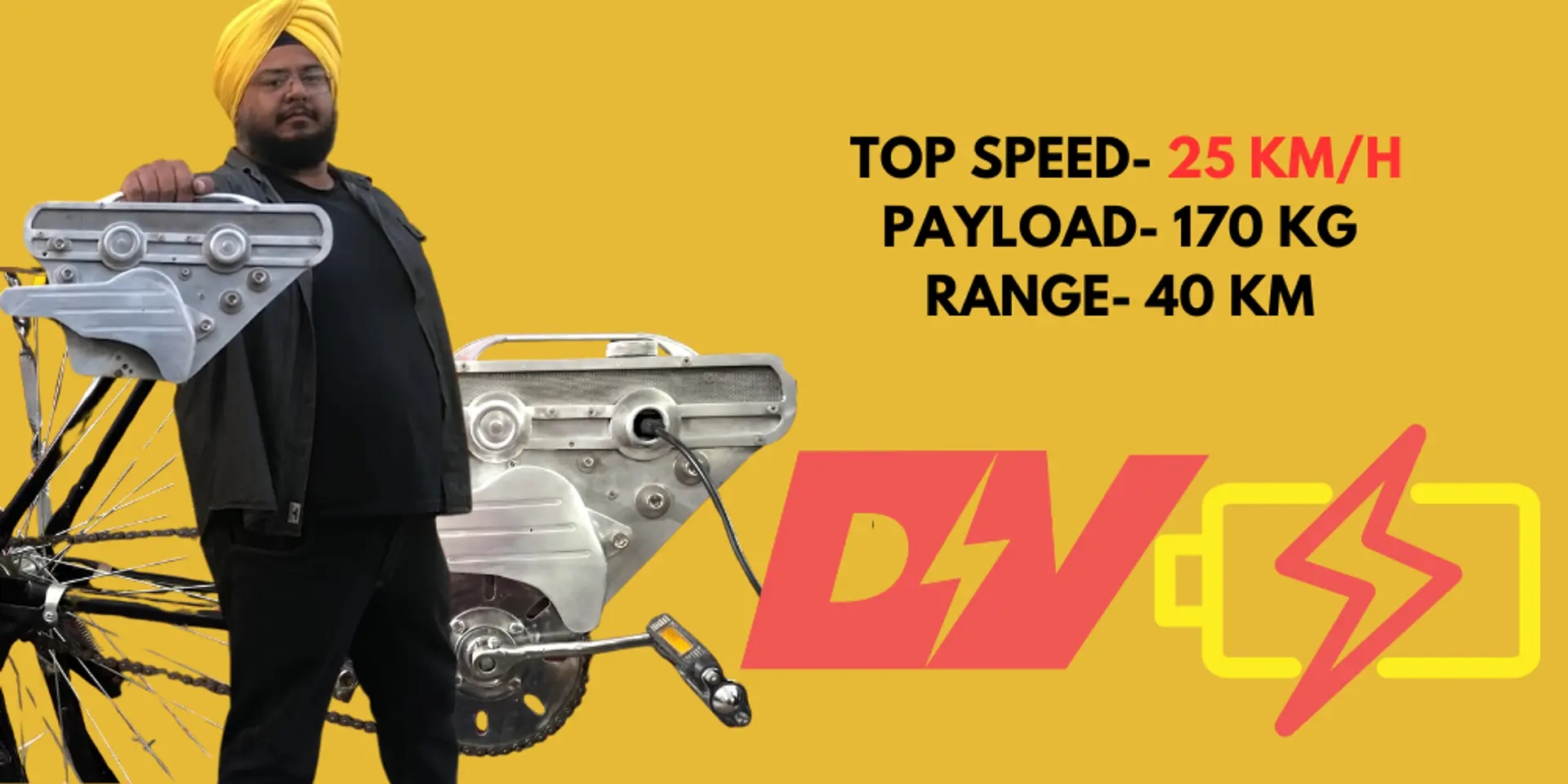 Turn Your Bicycle to EV: Meet the Magic of Dhruv Vidyut's DVEC Kit